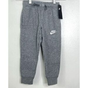 New Nike Club Fleece Rib Cuff Jogger Sweat Pant Boys Toddler Size 4